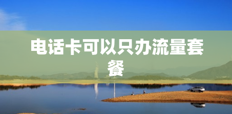 电话卡可以只办流量套餐