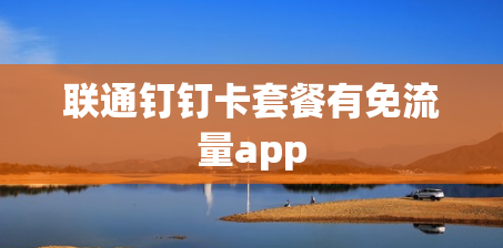 联通钉钉卡套餐有免流量app 联通钉钉卡套餐有免流量app