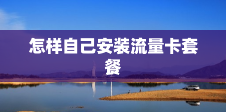 怎样自己安装流量卡套餐
