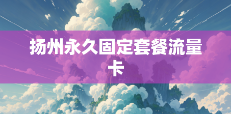 扬州永久固定套餐流量卡