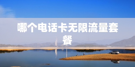 哪个电话卡无限流量套餐