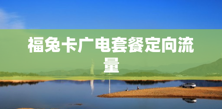福兔卡广电套餐定向流量