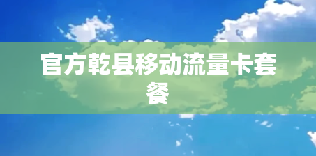 官方乾县移动流量卡套餐 官方乾县移动流量卡套餐