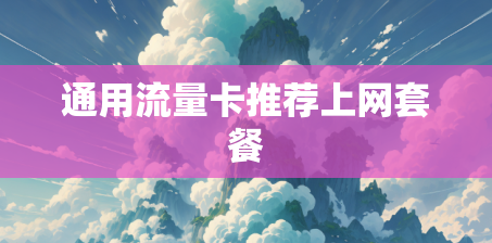 通用流量卡推荐上网套餐