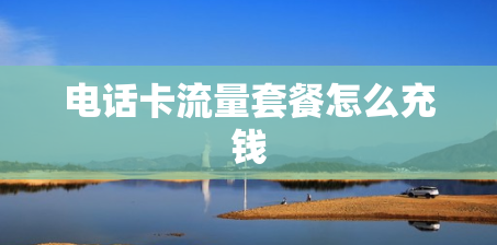 电话卡流量套餐怎么充钱