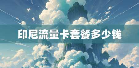 印尼流量卡套餐多少钱 印尼流量卡套餐多少钱